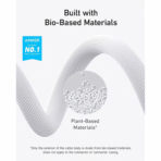 Cáp Sạc Nhanh C to C ANKER TPE Bio-Based 543 A80E2 240W (1.8m, 480Mbps) - Ảnh 4