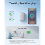 Pin Dự Phòng ANKER Nano A1638 10000mAh 45W (2*Type-C + 1*USB-A,With Built-In Retractable Type-C Cable, Smart LED Display) - Ảnh 4