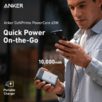 Pin Dự Phòng Kiêm Củ Sạc ANKER 733 Fusion GaNPrime A1651 10000mAh 65W (ActiveShield™ 2.0,  MultiProtect System, 2C+1A) - Ảnh 4