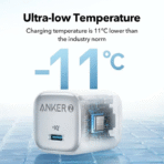 Củ Sạc Nhanh ANKER Zolo A2699 20W (Ice-Cooled Chip, Al Temperature Control, Aerospace Grade GaN, Ultra-low Temperature, Anker's MultiProtect Superior Safety system) - Ảnh 4