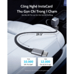 Tẩu Sạc Ô Tô ANKER A2738 75W (With Built-In Retractable Type-C Cable, ActiveShield™ 3.0, 1C) - Ảnh 5