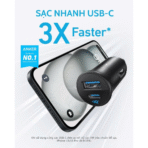 Tẩu Sạc Ô Tô ANKER A2741 30W (MultiProtect™, 1C+1A) - Ảnh 5
