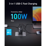 Củ Sạc Nhanh ANKER 737 Prime A2343 100W (PowerIQ™ 4.0, ActiveShield™ 2.0, GaN II, Anker GaNPrime™, 2C+1A) - Ảnh 3