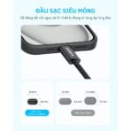 Cáp Sạc Nhanh C to C ANKER Zolo A8060 240W (1m, 480Mbps, Nylon Braided) - Ảnh 5