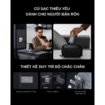 Củ Sạc Nhanh ANKER GaNPrime A2688 100W (ActiveShield™ 2.0, MultiProtect™, GaNPrime™, PowerIQ™ 3.0, 2C+1A) - Ảnh 5