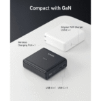 Đế Sạc Từ Tính 4-in-1 Cho Pin Dự Phòng Anker Prime ANKER A1902 100W (1*Pogo Plug + 2*Type-C + 1*USB-A, Smart Digital Display) - Ảnh 6