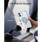 Ốp Lưng Từ Tính Anker MagGo A90H1 for iPhone 16 Pro/Pro Max (With Ring Stand, Magnetic 360°) - Ảnh 6