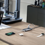 Trạm Sạc Đa Năng ANKER 727 GaNPrime A9126 100W (GaNPrime™, ActiveShield™ 2.0,  1*Wireless charging dock + 2*USB-C + 2*USB-A + 2*AC Outlets) - Ảnh 6