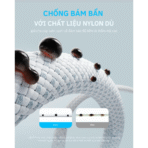 Cáp Sạc Nhanh C to C ANKER Zolo A8060 240W (1m, 480Mbps, Nylon Braided) - Ảnh 6