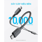 Cáp Sạc Nhanh C to 2C 2-in-1 ANKER A8895 140W (1.2m, 480Mbps, Nylon Braided Cable) - Ảnh 6