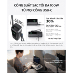 Pin Dự Phòng ANKER Zolo A1695 25000mAh 165W (With 2*Built-in Retractable Type-C Cable, Smart Digital Display, ActiveShield™ 2.0) - Ảnh 7