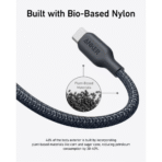 Cáp Sạc Nhanh C to C ANKER 543 A80E5 240W (0.9m, 480Mbps, Nylon Braided Cable) - Ảnh 7