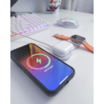 Đế Sạc Không Dây Từ Tính 3-in-1 Qi2 ANKER MagGo UFO B25M8 15W (Foldable Pad, Kèm củ sạc và cáp sạc C to C) - Ảnh 7
