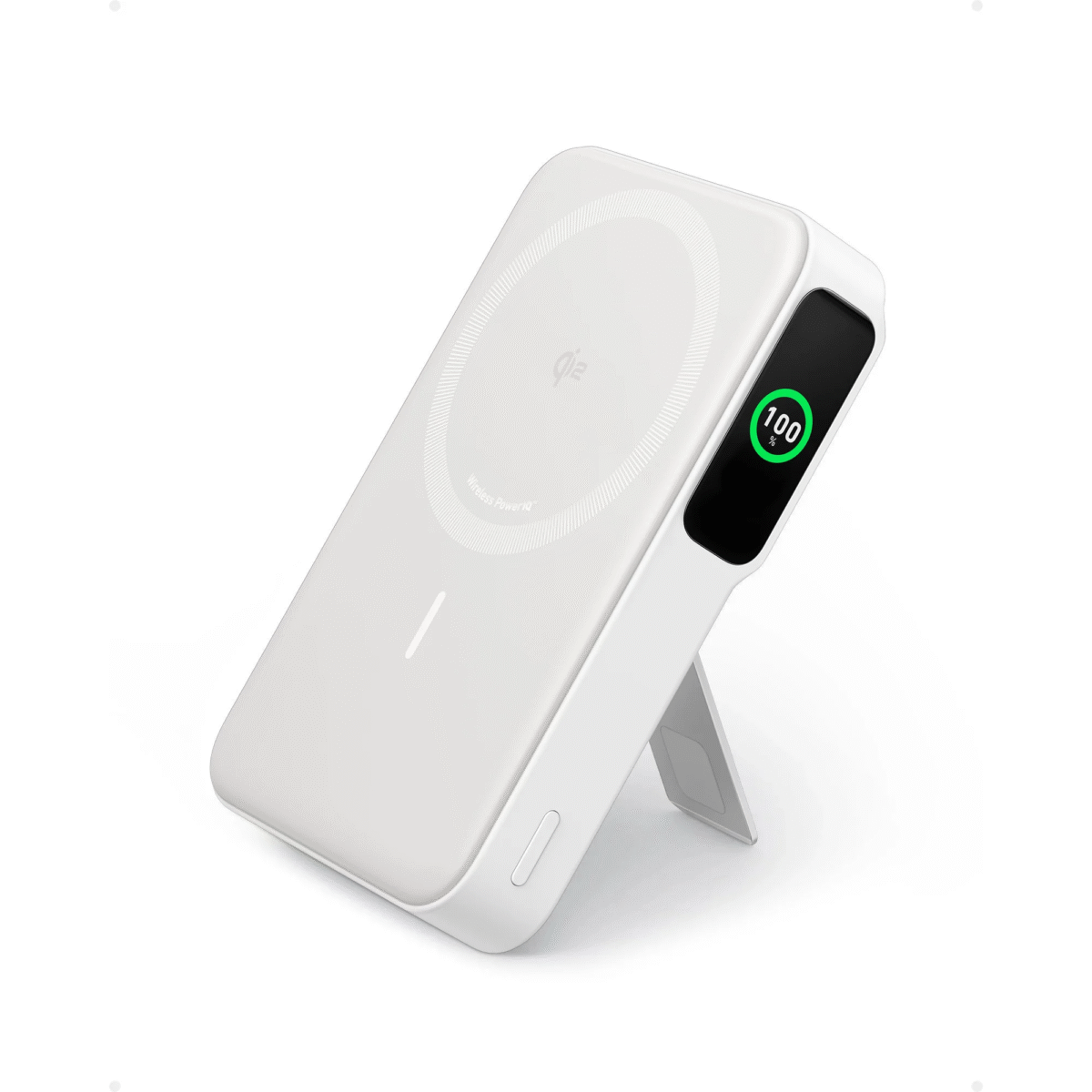 Pin Dự Phòng Từ Tính Kiêm Sạc Không Dây Qi2 1C ANKER Maggo A1654 10000mAh 27W (With Stand, Sạc Không Dây Chuẩn Qi2 15W, Smart Digital Display, Wireless PowerIQ) - Ảnh 8