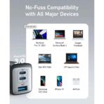 Củ Sạc Nhanh ANKER PowerPort III A2667 65W (GaN II Charger, 2C+1A) - Ảnh 8