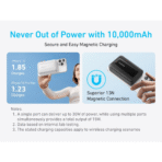 Pin Dự Phòng Không Dây Qi ANKER Zolo A1684 10000mAh 30W (Sạc Không Dây 15W) - Ảnh 9
