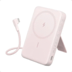 Pin Dự Phòng Từ Tính Kiêm Sạc Không Dây Qi Kèm Cáp Type-C ANKER Zolo A1685 10000mAh 30W (With Stand, Sạc Không Dây 7.5W) - Ảnh 9