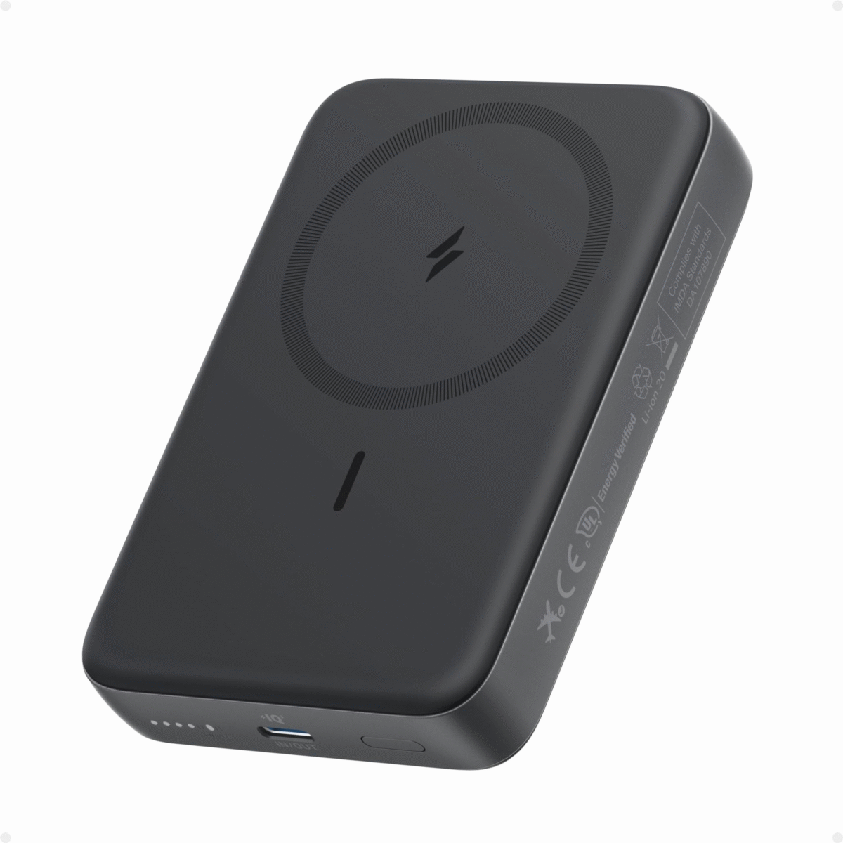 Pin Dự Phòng Không Dây Qi ANKER Zolo A1684 10000mAh 30W (Sạc Không Dây 15W) - Ảnh 1