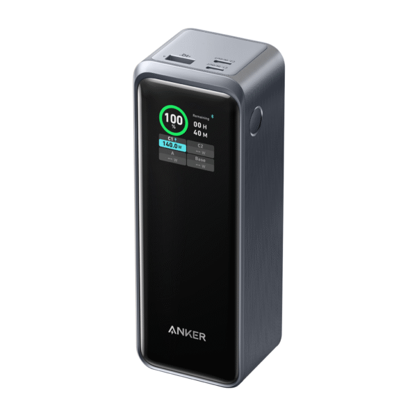 Pin Dự Phòng 2C+1A ANKER Prime A1340 27650mAh 250W (Smart LED Display, MultiProtect System, ActiveShield™ 2.0, Support App)