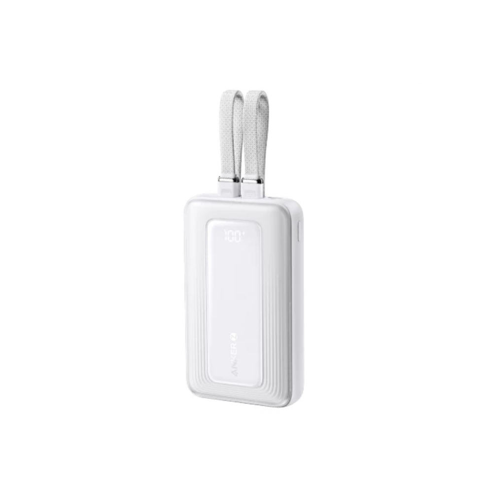 Pin Dự Phòng Kèm Cáp Type-C + Lightning ANKER Zolo A1680 10000mAh/20000mAh 30W (USB + Type-C Port, Digital Display) - Ảnh 1