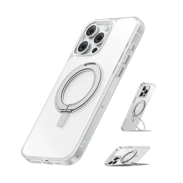Ốp Lưng Từ Tính Anker MagGo A90H1 for iPhone 16 Pro/Pro Max (With Ring Stand, Magnetic 360°)