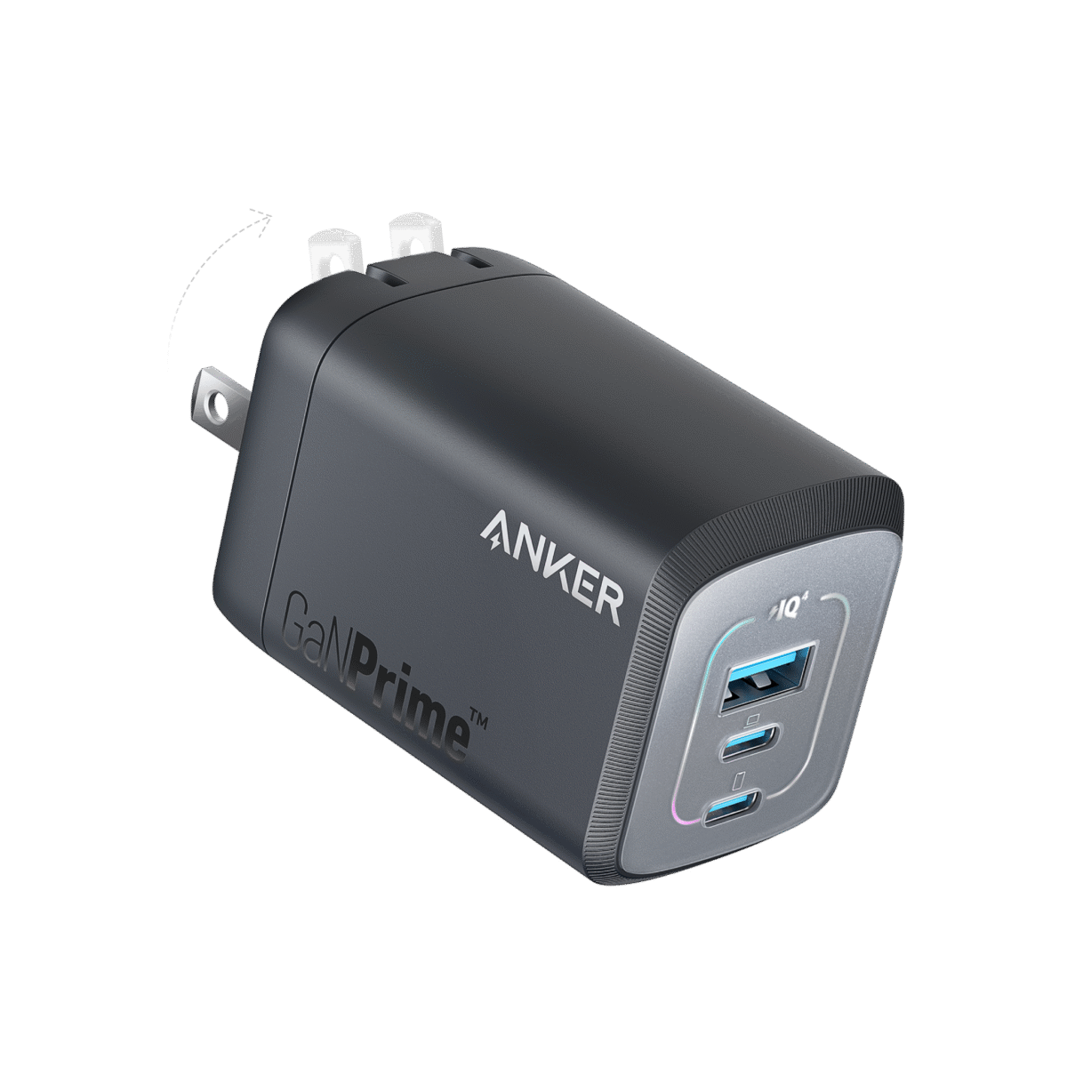 Củ Sạc Nhanh ANKER 737 Prime A2343 100W (PowerIQ™ 4.0, ActiveShield™ 2.0, GaN II, Anker GaNPrime™, 2C+1A) - Ảnh 1