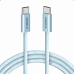 Cáp Sạc Nhanh C to C ANKER Zolo A8060 240W (1m, 480Mbps, Nylon Braided)