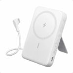 Pin Dự Phòng Từ Tính Kiêm Sạc Không Dây Qi Kèm Cáp Type-C ANKER Zolo A1685 10000mAh 30W (With Stand, Sạc Không Dây 7.5W)