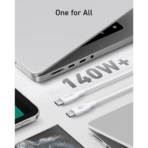 Cáp Sạc Nhanh C to C ANKER TPE Bio-Based 543 A80E2 240W (1.8m, 480Mbps) - Ảnh 2