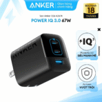 Củ Sạc Nhanh ANKER A2674 67W (ActiveShield™, GaN Technology, 2C+1A) - Ảnh 2