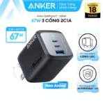 Củ Sạc Nhanh ANKER Zolo A2669 67W (PowerIQ™ 4.0, ActiveShield™ 2.0, GaNPrime™, 2C+1A) - Ảnh 2