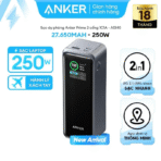 Pin Dự Phòng 2C+1A ANKER Prime A1340 27650mAh 250W (Smart LED Display, MultiProtect System, ActiveShield™ 2.0, Support App) - Ảnh 2