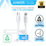 Cáp Sạc Nhanh C to Lightning ANKER 542 TPE Bio-Based A80B1 30W (480Mbps, MFi Certified) - Ảnh 2