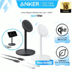 Đế Sạc Đứng Không Dây Từ Tính Qi2 ANKER MagGo A25X1 15W (Xoay Ngang 360° & Dọc 70°, Sạc Không Dây Chuẩn Qi2, MultiProtect™) - Ảnh 2