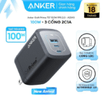 Củ Sạc Nhanh ANKER 737 Prime A2343 100W (PowerIQ™ 4.0, ActiveShield™ 2.0, GaN II, Anker GaNPrime™, 2C+1A) - Ảnh 2