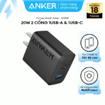 Củ Sạc Nhanh ANKER A2348 20W (MultiProtect Safety System, C+A) - Ảnh 2