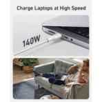 Cáp Sạc Nhanh C to C ANKER TPE Bio-Based 543 A80E2 240W (1.8m, 480Mbps) - Ảnh 3