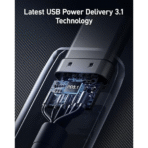 Cáp Sạc Nhanh C to C ANKER 765 A8865 140W (0.9m, 480Mbps, Nylon Braided Cable) - Ảnh 3