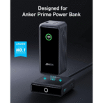 Đế Sạc Từ Tính 4-in-1 Cho Pin Dự Phòng Anker Prime ANKER A1902 100W (1*Pogo Plug + 2*Type-C + 1*USB-A, Smart Digital Display) - Ảnh 3