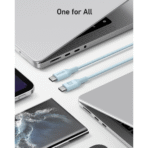 Cáp Sạc Nhanh C to C ANKER TPE Bio-Based 544 A80F1 140W (0.9m, 480Mbps) - Ảnh 3