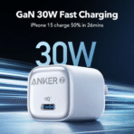 Củ Sạc Nhanh ANKER Zolo A2699 20W (Ice-Cooled Chip, Al Temperature Control, Aerospace Grade GaN, Ultra-low Temperature, Anker's MultiProtect Superior Safety system) - Ảnh 3