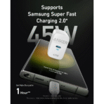 Củ Sạc Nhanh ANKER 313 Ace A2643 45W (MultiProtect™, PowerIQ™ 3.0) - Ảnh 3