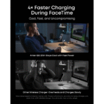 Đế Sạc Đứng Không Dây ANKER Prime A25X7 25W (3-in-1, Aerospace-Grade TEC Active Cooling, Live Charging Display) - Ảnh 5