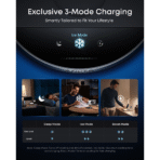 Đế Sạc Đứng Không Dây ANKER Prime A25X7 25W (3-in-1, Aerospace-Grade TEC Active Cooling, Live Charging Display) - Ảnh 7