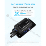 Pin Dự Phòng ANKER Zolo A1681C 20000mAh 45W (1*Type-C + 1*USB-A Port, With Dual Built-in Type-C Cable) - Ảnh 5
