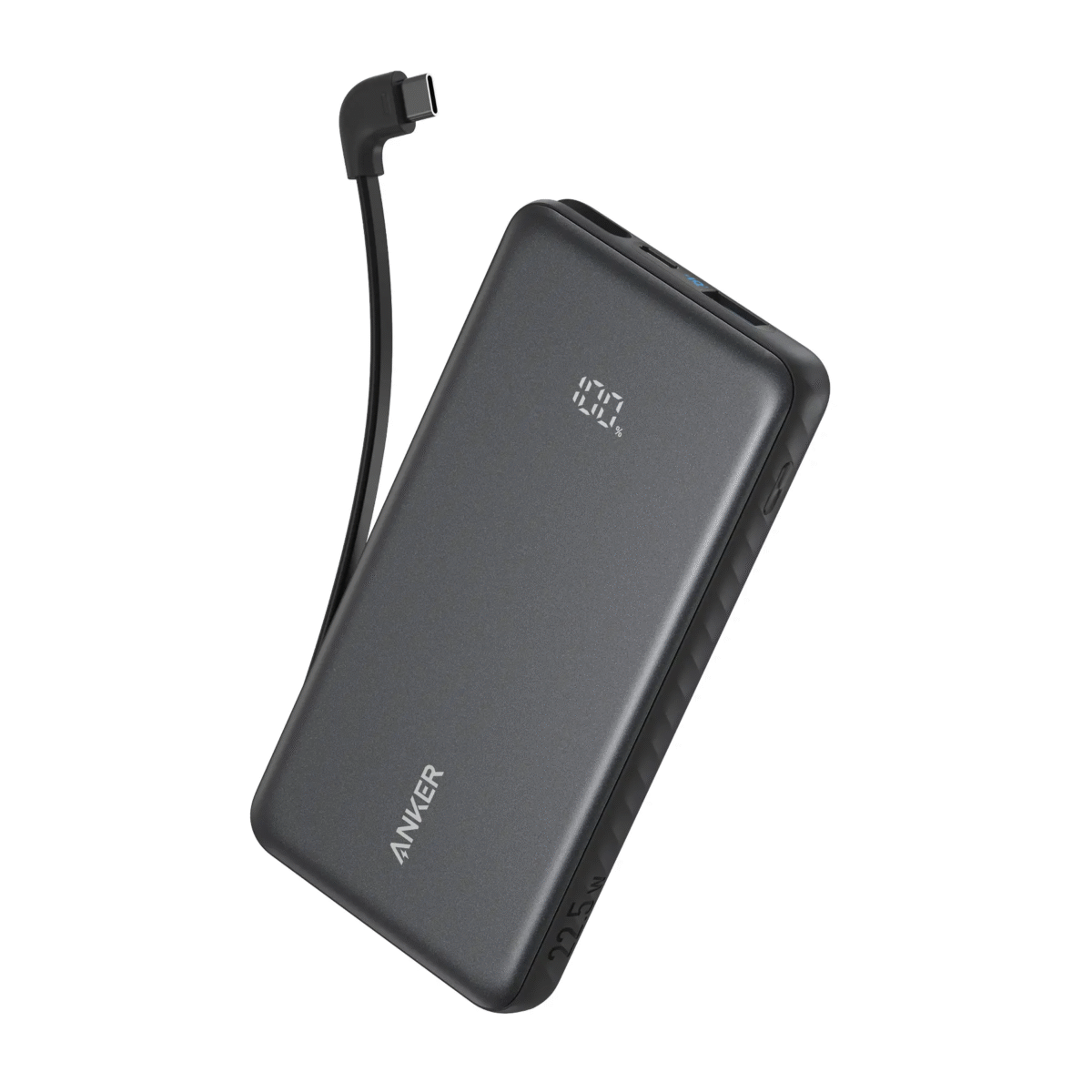 Pin Dự Phòng ANKER Zolo A110E 20000mAh 22.5W (1*Type-C + 1*USB-A Port + Type-C Built-in Cable, Digital Display) - Ảnh 1