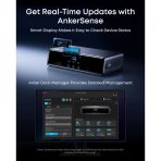 Trạm Sạc Để Bàn Đa Năng 14-in-1 ANKER Prime A83B3 (Triple Display with DisplayLink, 140W Max, Smart Display, Triple 4K@60Hz, Cooling Fan, for macOS and Windows) - Ảnh 6