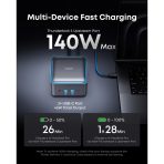 Trạm Sạc Đa Năng 14-in-1 ANKER Prime A83B5 (Thunderbolt 5, 140W Max, HDMI 2.1, DP 2.1, 120Gbps, Up to Two 8K Display, Smart Active Cooling, Supports Anker Dock Manager App) - Ảnh 3