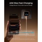 Củ Sạc Nhanh ANKER Nano A121D 45W (1*Type-C Port, 180° Foldable Plug, Smart Display, ActiveShield™ 5.0) - Ảnh 3