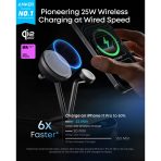 Đế Sạc Không Dây 3-in-1 ANKER Prime B25X7 (Qi2.2 25W, 1.65" HD Smart Display, Smart Interaction, Aerospace-Grade TEC Active Cooling, Control via App) - Ảnh 2